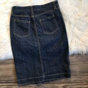 Boden Skirts - Boden Button Front Denim Pencil Skirt Boden Skirts - Boden Button Front Denim Pencil Skirt